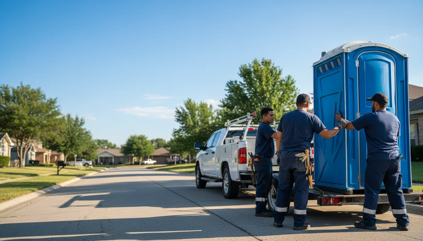 Portable Toilet Rental in Naval Air Station Jrb, TX near me